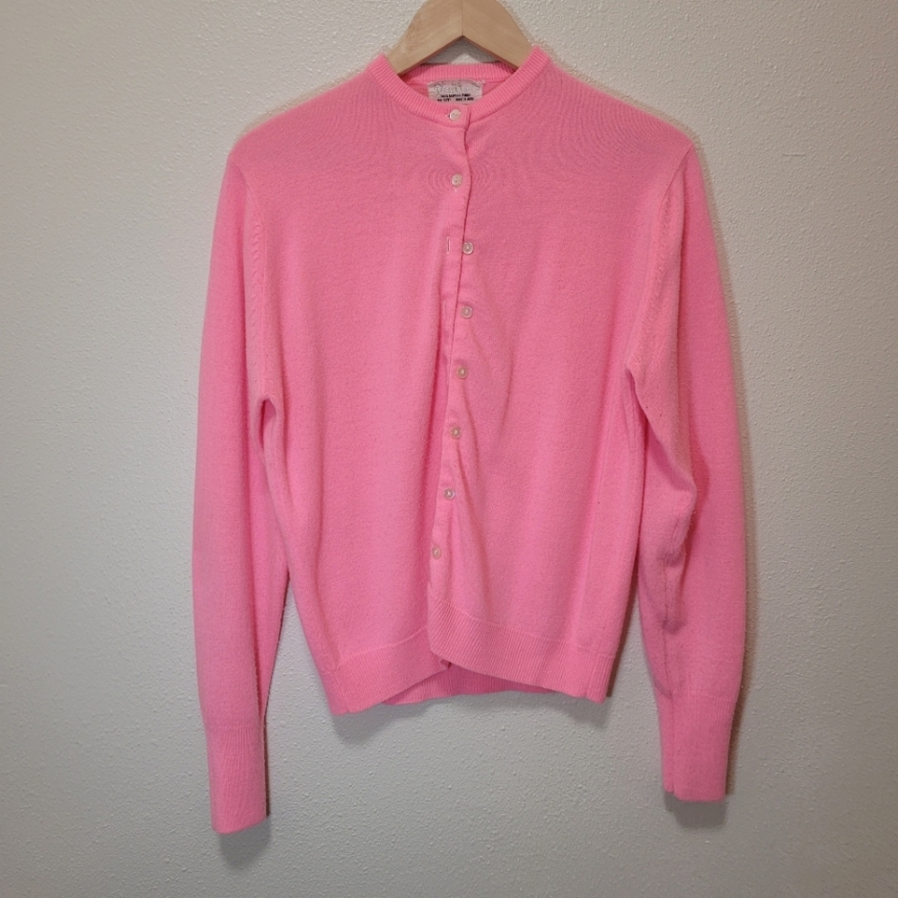 Dorette Vintage Cardigan Candy Pink